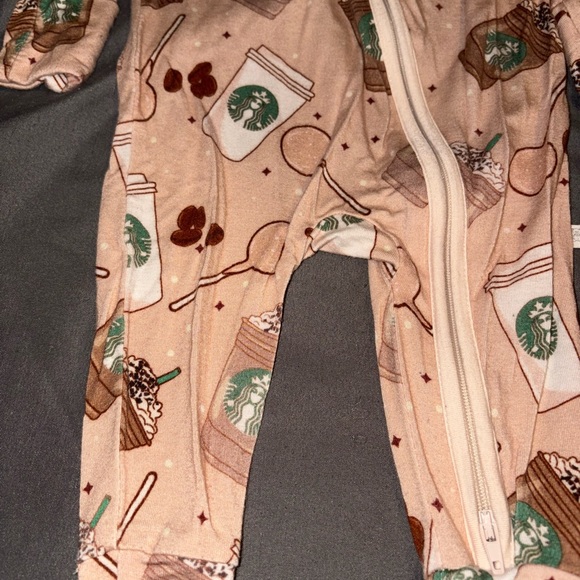 Little Snuggles Bamboo Coffee Zippy - Picture 2 of 2